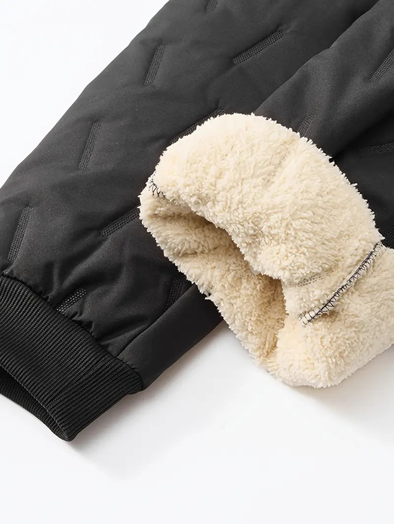 waterproof internal fur pants