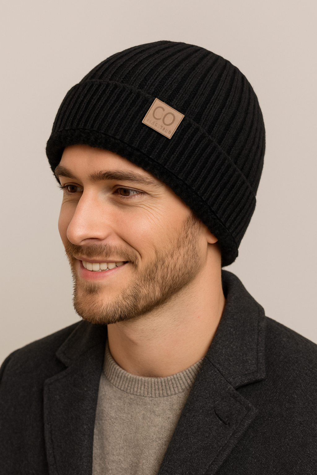 Unisex Winter beanie with fur