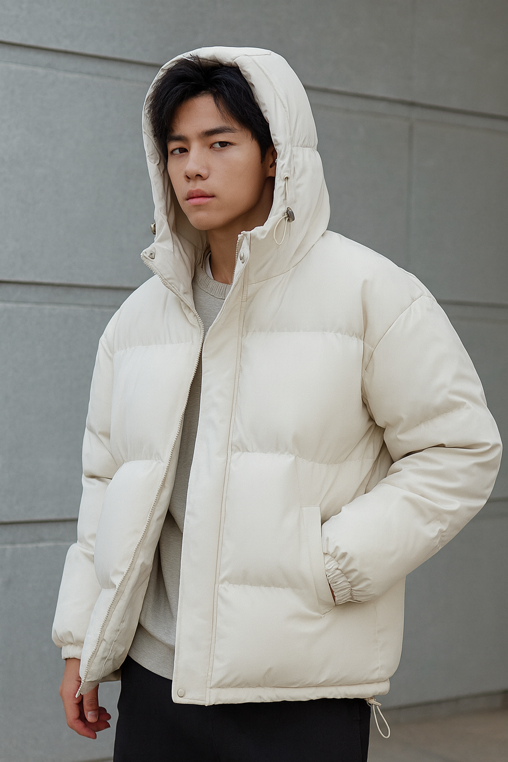 Mens waterproof winter coat