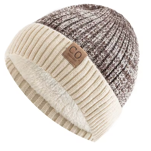 Unisex Winter beanie with fur