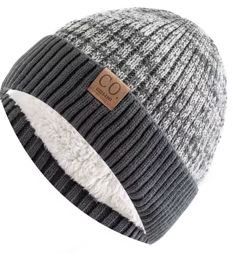 Unisex Winter beanie with fur