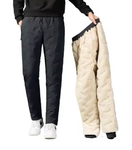 waterproof internal fur pants